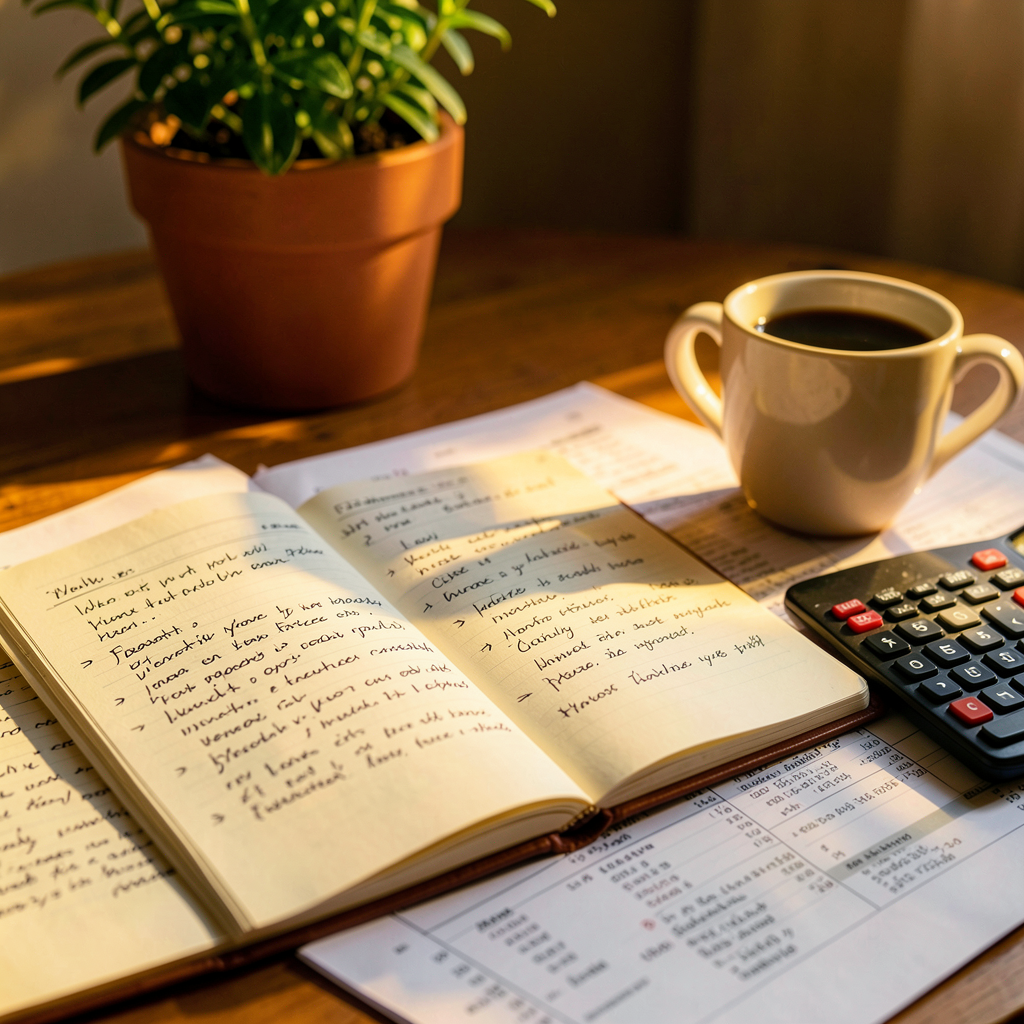 Illustration de termes financiers avec un exemple de bilan