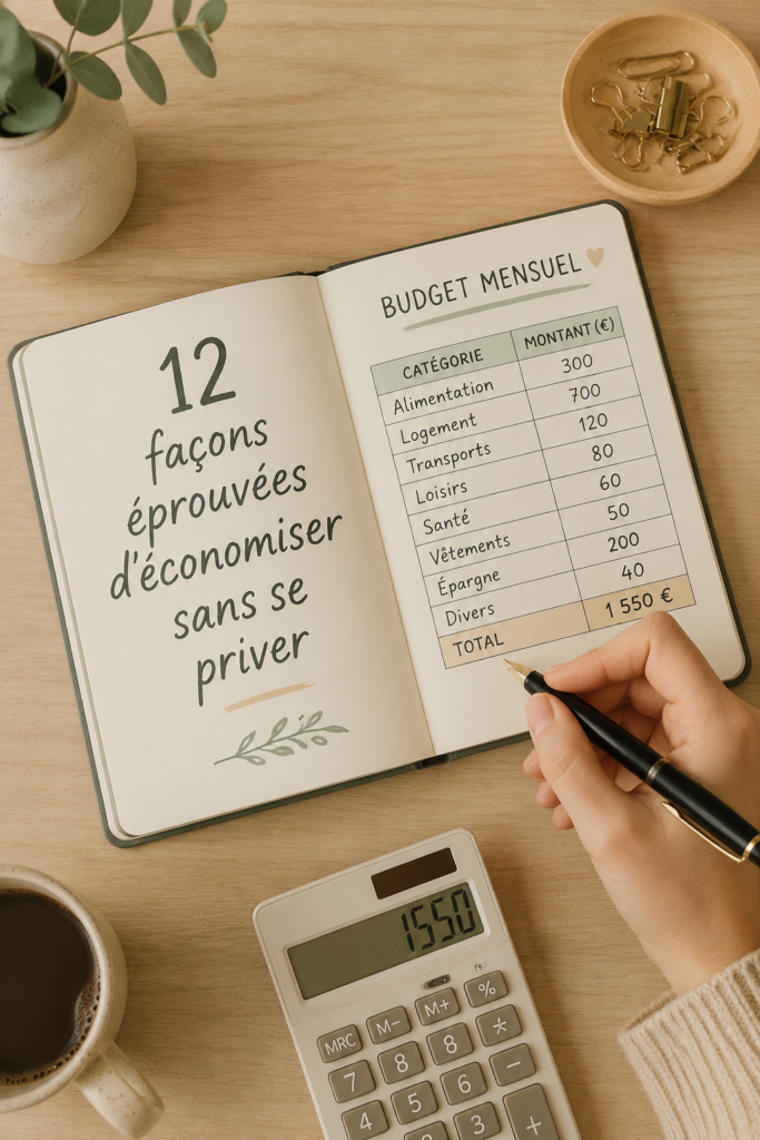 Illustration montre des femmes heureuses partageant des astuces d'économie.