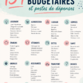 Imprimables gratuits de gestion de budget pour les mamans