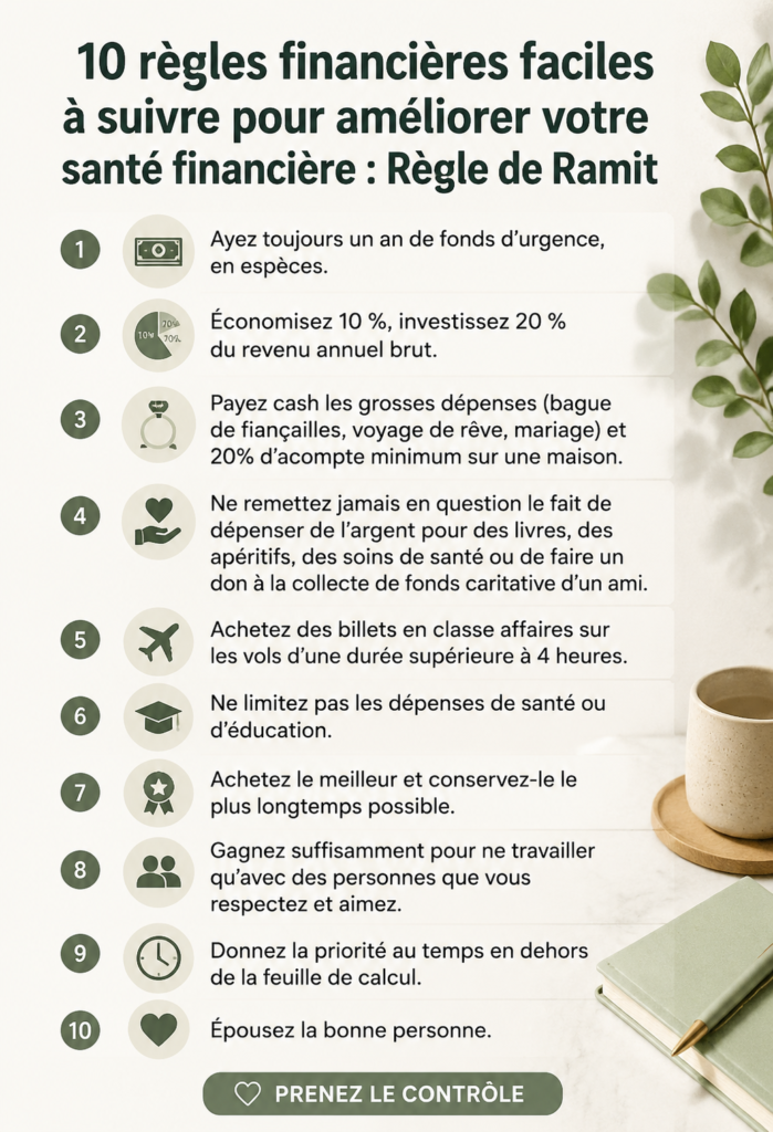 Une femme heureuse tenant un carnet de budget, représentant la gestion des finances personnelles.