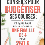 Une femme préparant un repas économique pour sa famille tout en respectant son budget