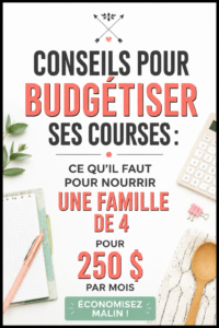 Une femme préparant un repas économique pour sa famille tout en respectant son budget