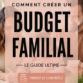 Femme utilisant un ordinateur portable pour établir un budget familial