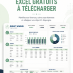 Modèles de budget Excel gratuits à télécharger pour une meilleure gestion financière.