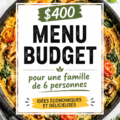 Un plat savoureux mettant en avant des ingrédients frais et économiques pour une famille