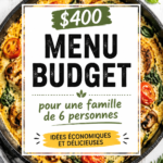 Un plat savoureux mettant en avant des ingrédients frais et économiques pour une famille