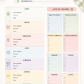 Planificateur de repas hebdomadaire avec liste de courses