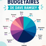 Femme souriante réceptionnant des conseils financiers avec des graphiques de budget.