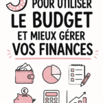 Femme souriante utilisant un ordinateur pour établir son budget personnel