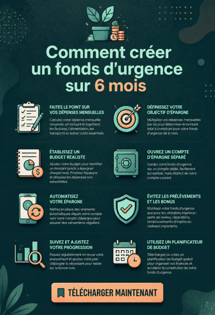 Femme souriante préparant son budget pour constituer un fonds d'urgence.