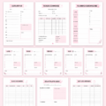 Femme utilisant un planner d'entreprise imprimable dans un bureau