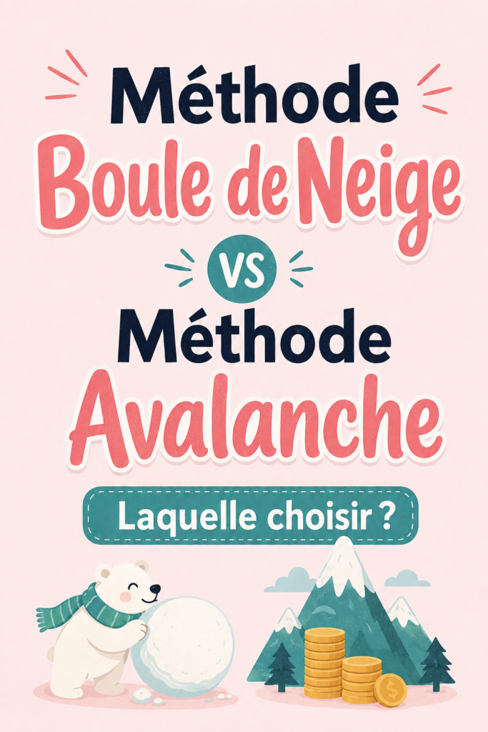 Une femme analysant deux méthodes de remboursement de dettes avec des graphiques sur un bureau.