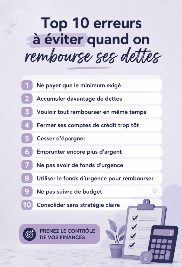 Femme réfléchissant à ses dettes et à son plan de remboursement.