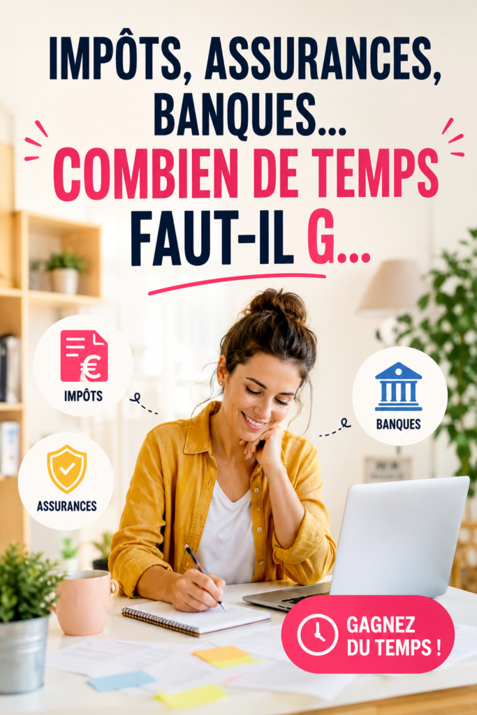 Femme consultant des documents sur ses impôts et assurances à son bureau