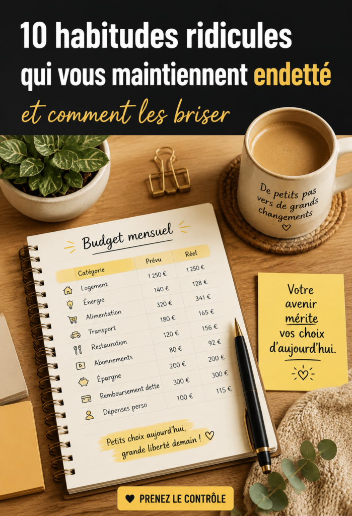Femme souriante examinant ses finances personnelles avec un ordinateur