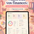 Femme utilisant un logiciel de gestion de budget à son bureau.