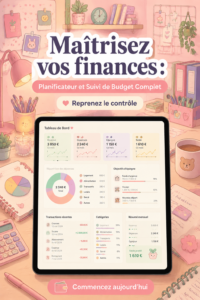 Femme utilisant un logiciel de gestion de budget à son bureau.