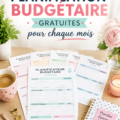 Modèles de planification budgétaire sur un bureau