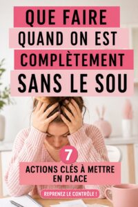 Femme regardant son budget avec une tasse de café, cherchant des solutions financières.