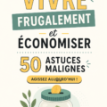 Femme souriante regardant un budget sur un ordinateur tout en buvant un café, symbole de gestion financière efficace.